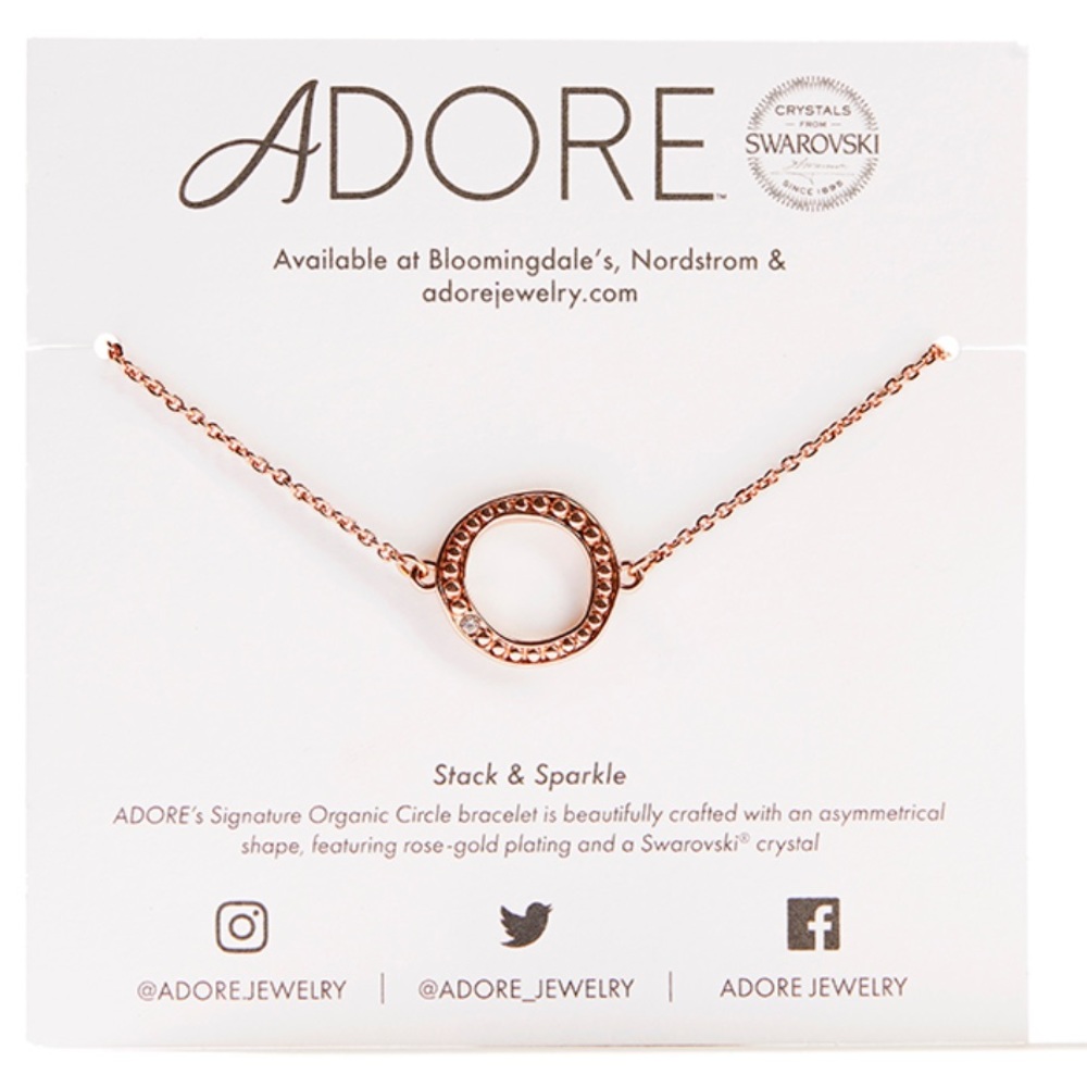 Adore stack and sparkle bracelet